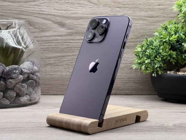 Hibátlan iPhone 14 Pro Max Deep Purple 256GB 2 ÉV Garanciával Számlával