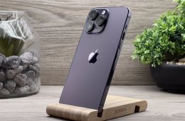 Hibátlan iPhone 14 Pro Max Deep Purple 256GB 2 ÉV Garanciával Számlával