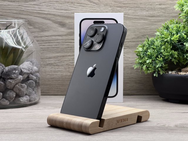 iPhone 14 Pro Space Black 256GB 2 ÉV Garanciával Számlával Aksi 93%