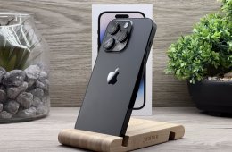 iPhone 14 Pro Space Black 256GB 2 ÉV Garanciával Számlával Aksi 93%