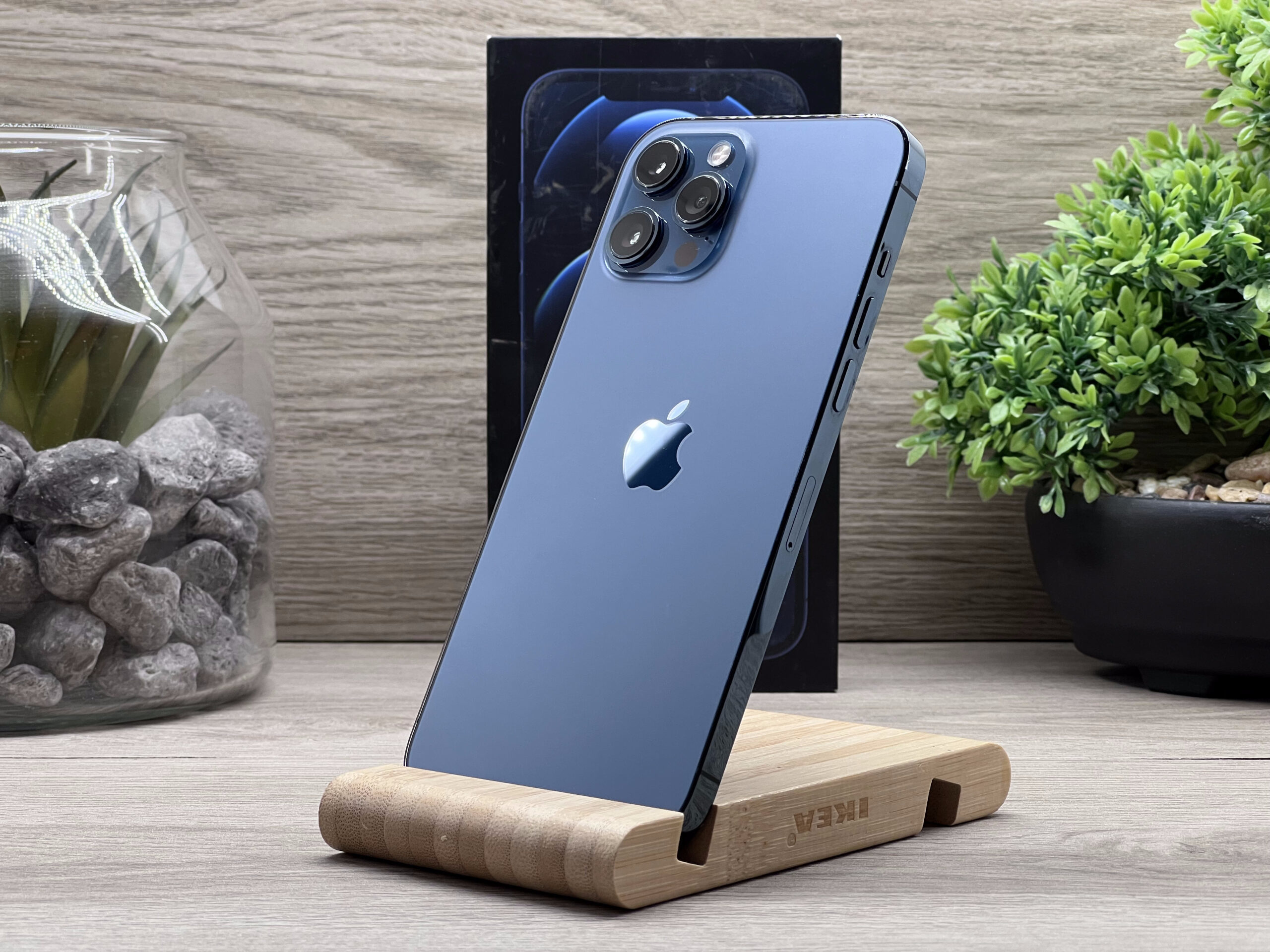 iPhone 12 Pro Max Pacific Blue 128GB 2 ÉV Garanciával Számlával Aksi 95%