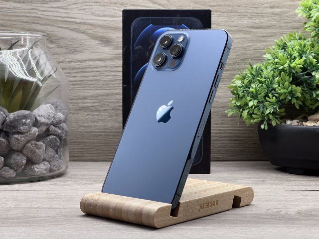 iPhone 12 Pro Max Pacific Blue 128GB 2 ÉV Garanciával Számlával Aksi 95%