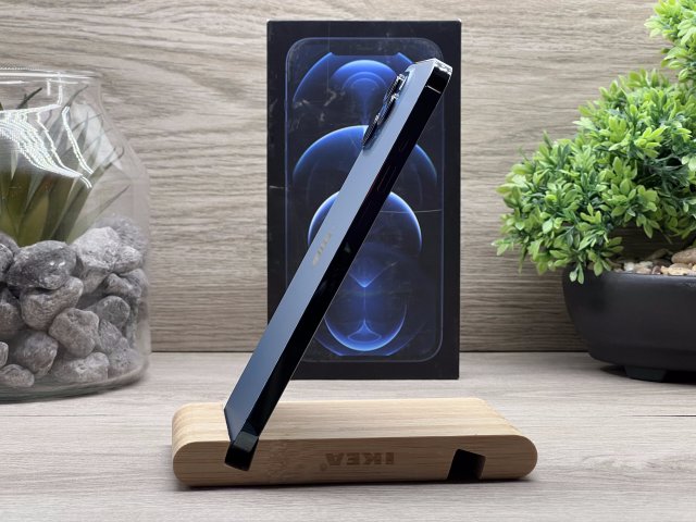 iPhone 12 Pro Max Pacific Blue 128GB 2 ÉV Garanciával Számlával Aksi 95%