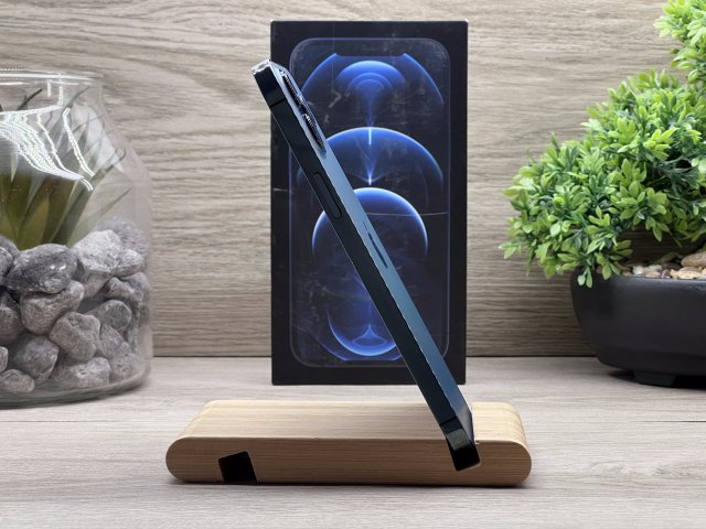 iPhone 12 Pro Max Pacific Blue 128GB 2 ÉV Garanciával Számlával Aksi 95%