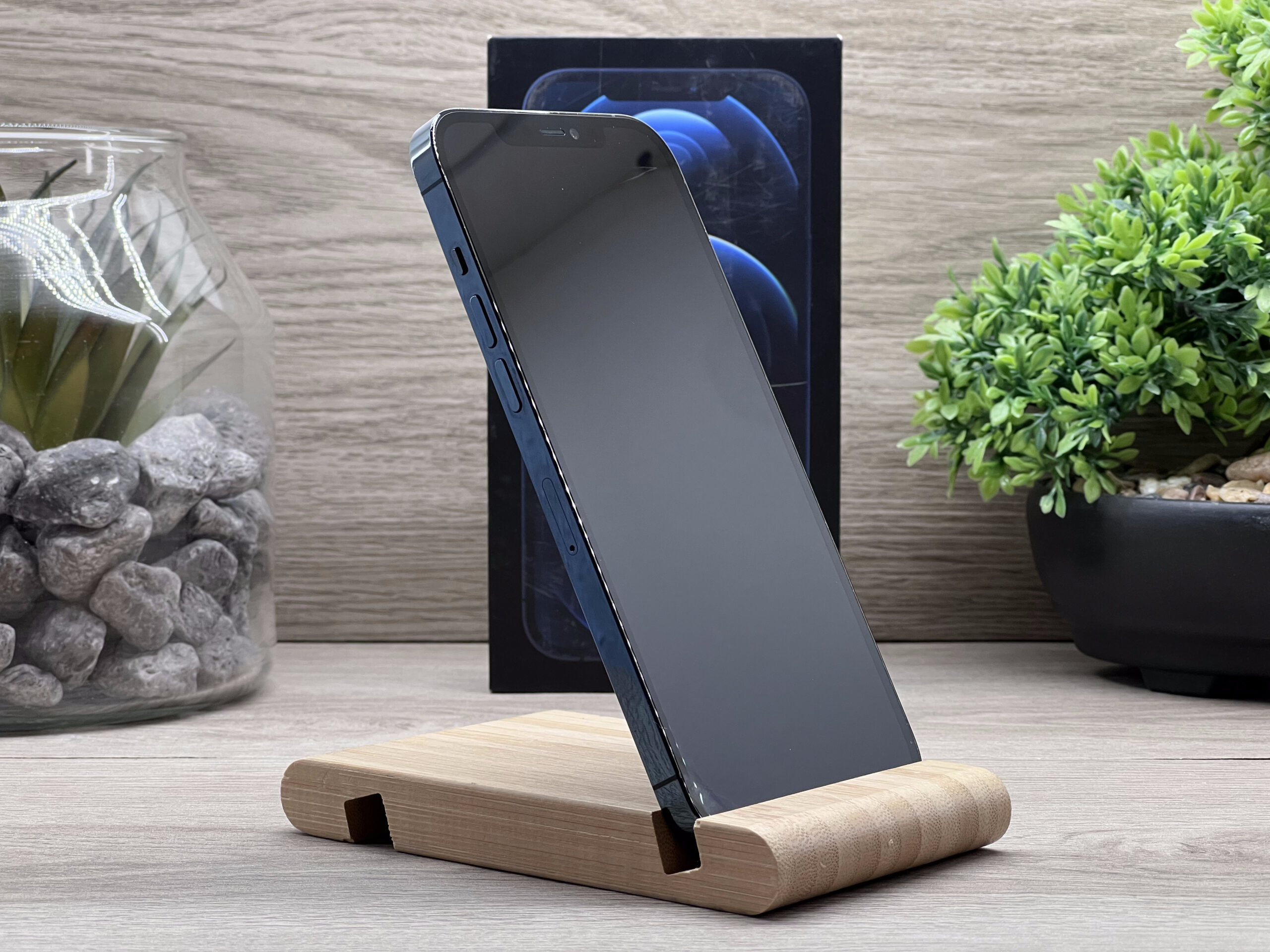 iPhone 12 Pro Max Pacific Blue 128GB 2 ÉV Garanciával Számlával Aksi 95%