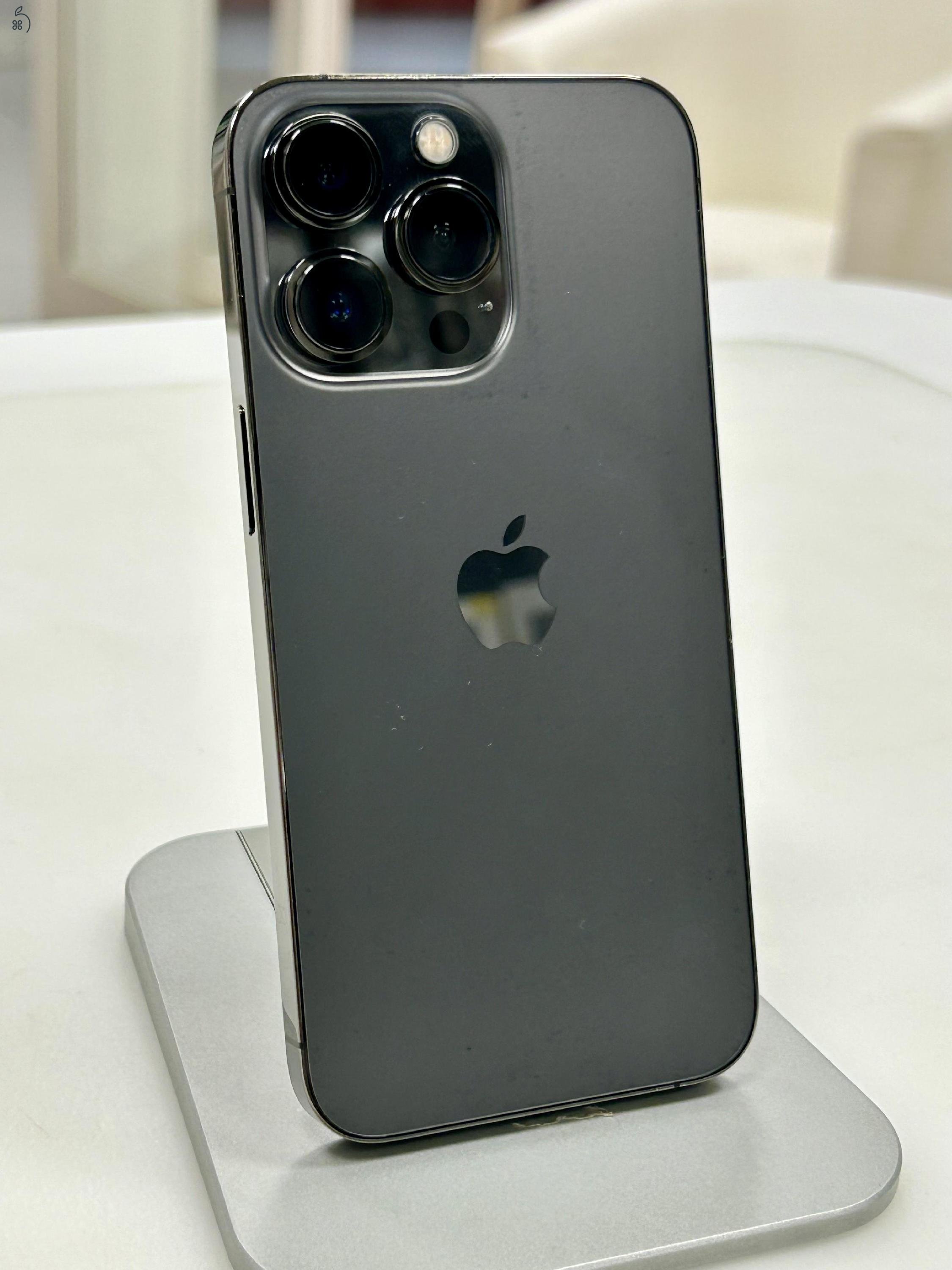 iPhone 13 Pro 128GB Grafit Független 88% Akku 3 Hó Gar + Beszámítás!
