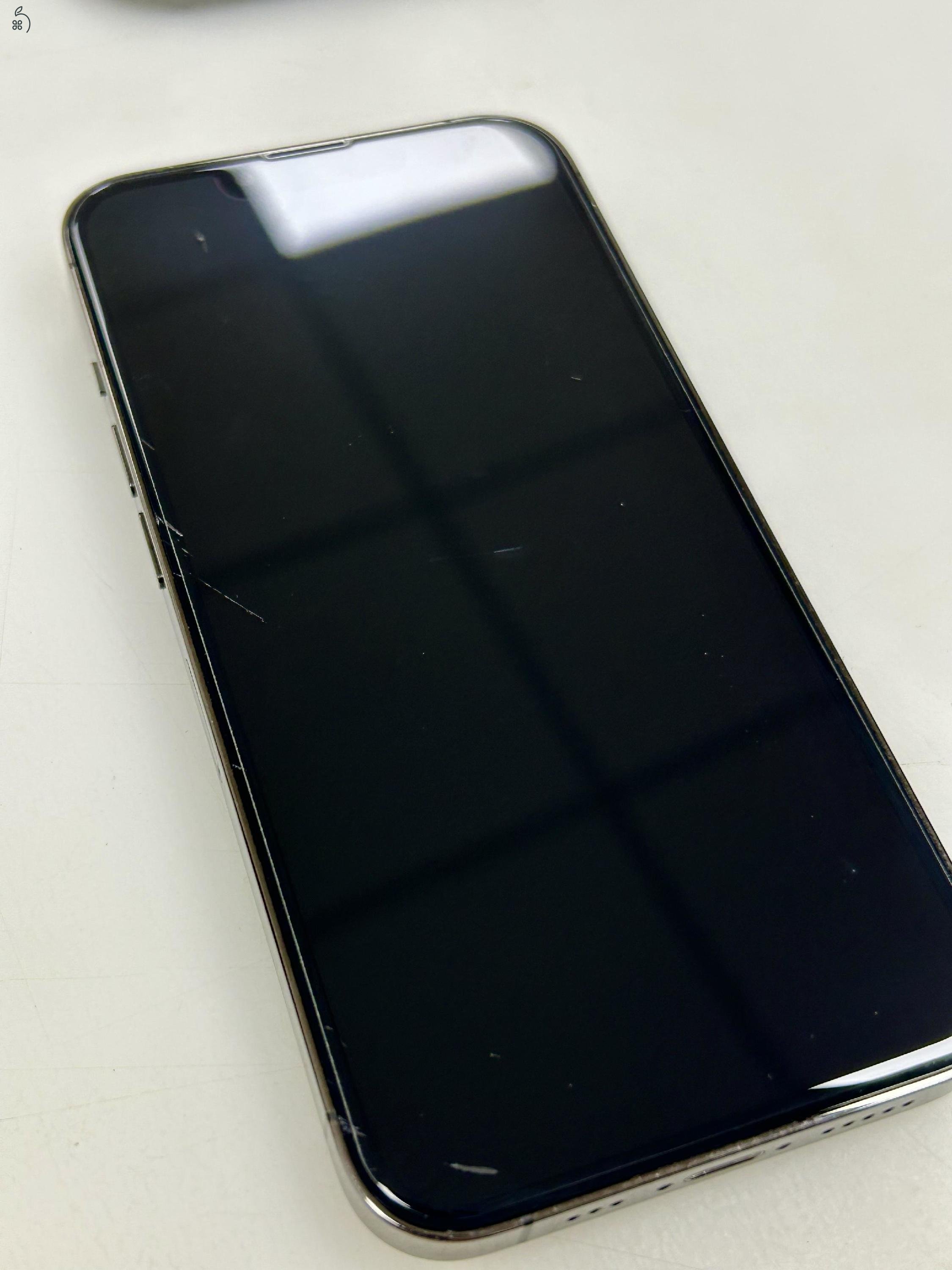 iPhone 13 Pro 128GB Grafit Független 88% Akku 3 Hó Gar + Beszámítás!