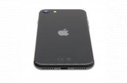 !! 1 ÉV GARANCIA !! Apple iPhone SE (2020) 64 GB Black 91%