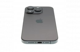 !! 1 ÉV GARANCIA !! Apple iPhone 15 Pro 256 GB Black Titanium 90%