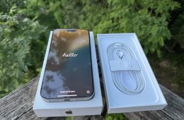 ÚJ - iPhone 16 Pro MAX 256 GB Natúr Titán - - Apple Garancia - 0 CIKLUS - 100% AKKU