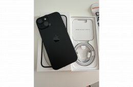 Eladó vadiúj állapotú iPhone 15, 128 GB, fekete színű! 