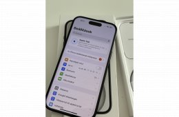 Eladó vadiúj állapotú iPhone 15, 128 GB, fekete színű! 