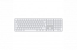 Magic Keyboard Touch ID-val és számbillentyűzettel  Apple chipes Mac-modellekhez (USB‑C) - magyar