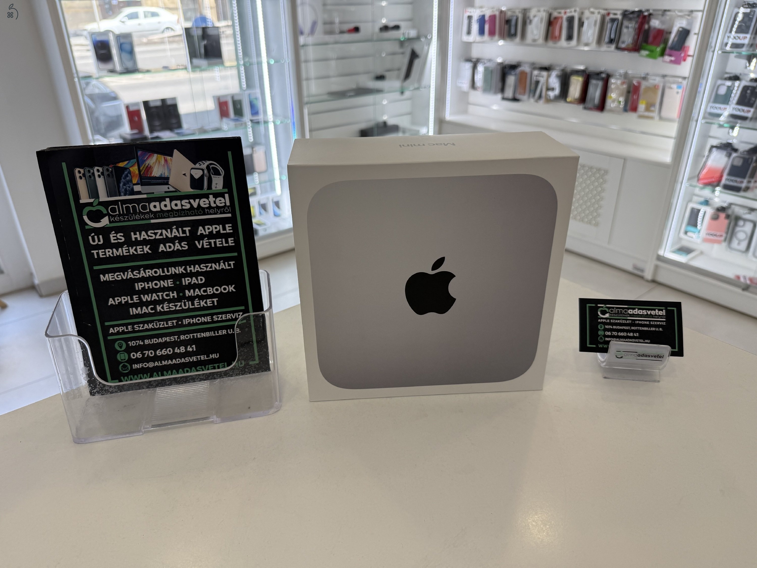 Mac Mini M1 Újszerű 16GB/256ssd/1-3 hónap gar./p4290
