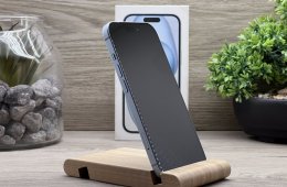 iPhone 15 Blue 128GB 2 ÉV Garanciával Számlával Aksi 99%