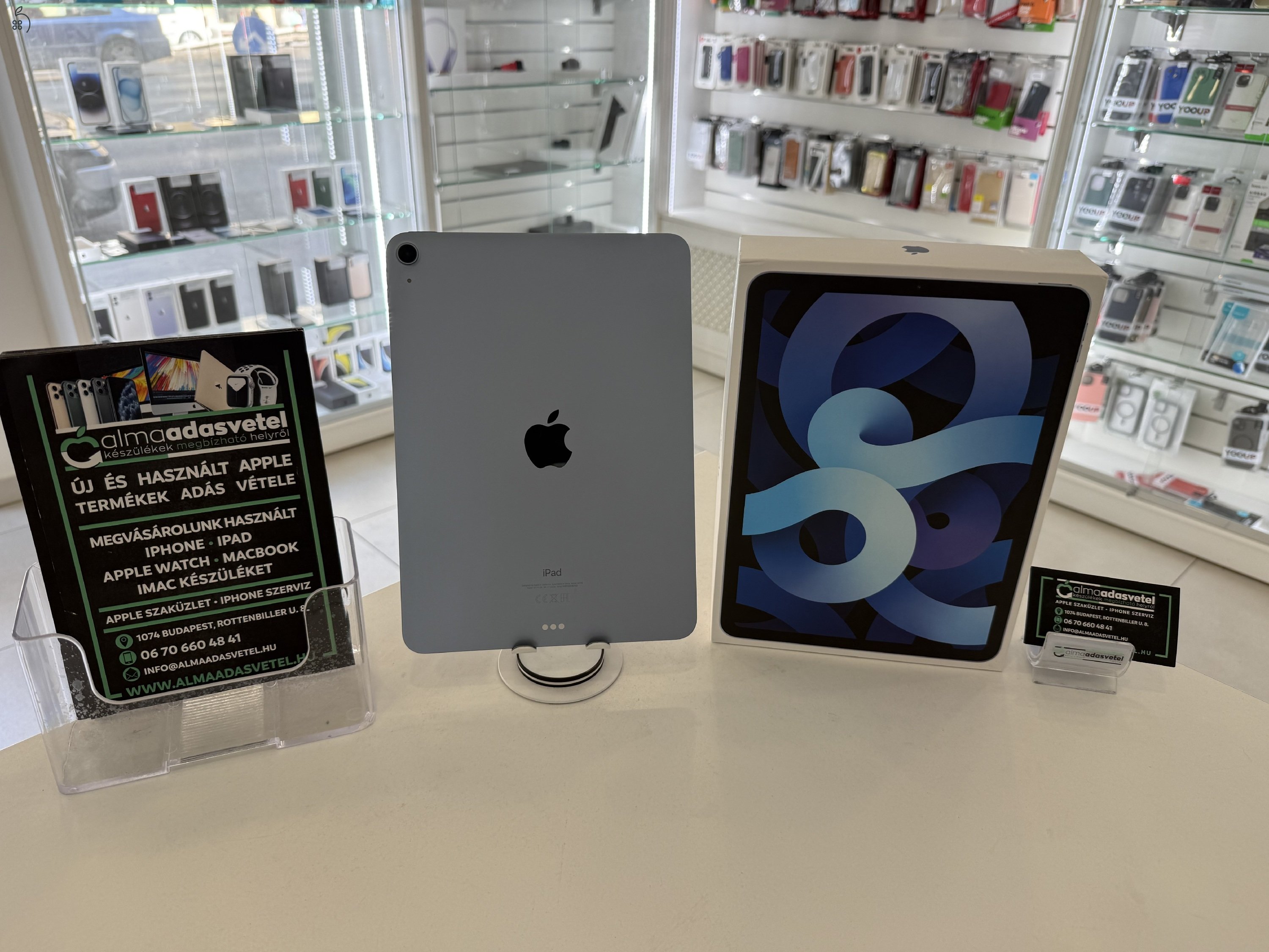iPad Air 4 64GB Wifi Újszerű/1-3 hónap gar./Akku 99%/p4292