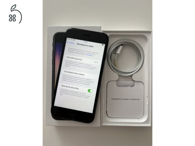 iPhone SE 2022 64GB Makulátlan! Akku 100%!