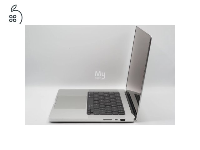 MacBook Pro 16 2021, M1 Max , 64 GB RAM, 10 core CPU, 24 core GPU, Silver 27% Áfás