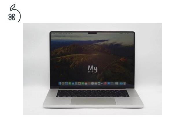 MacBook Pro 16 2021, M1 Max , 64 GB RAM, 10 core CPU, 24 core GPU, Silver 27% Áfás