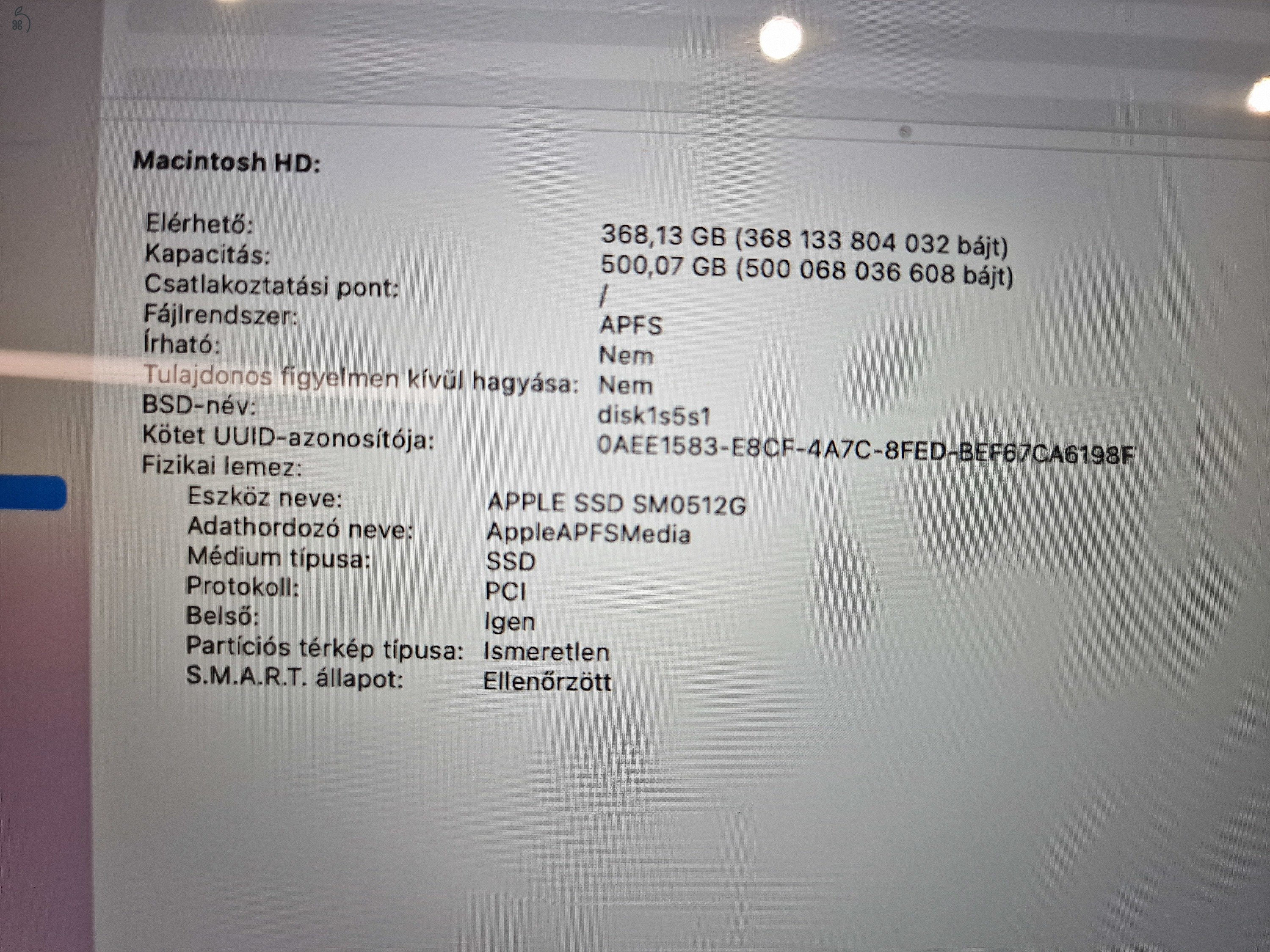 Macbook Pro 512 Gb SSD 2014 13