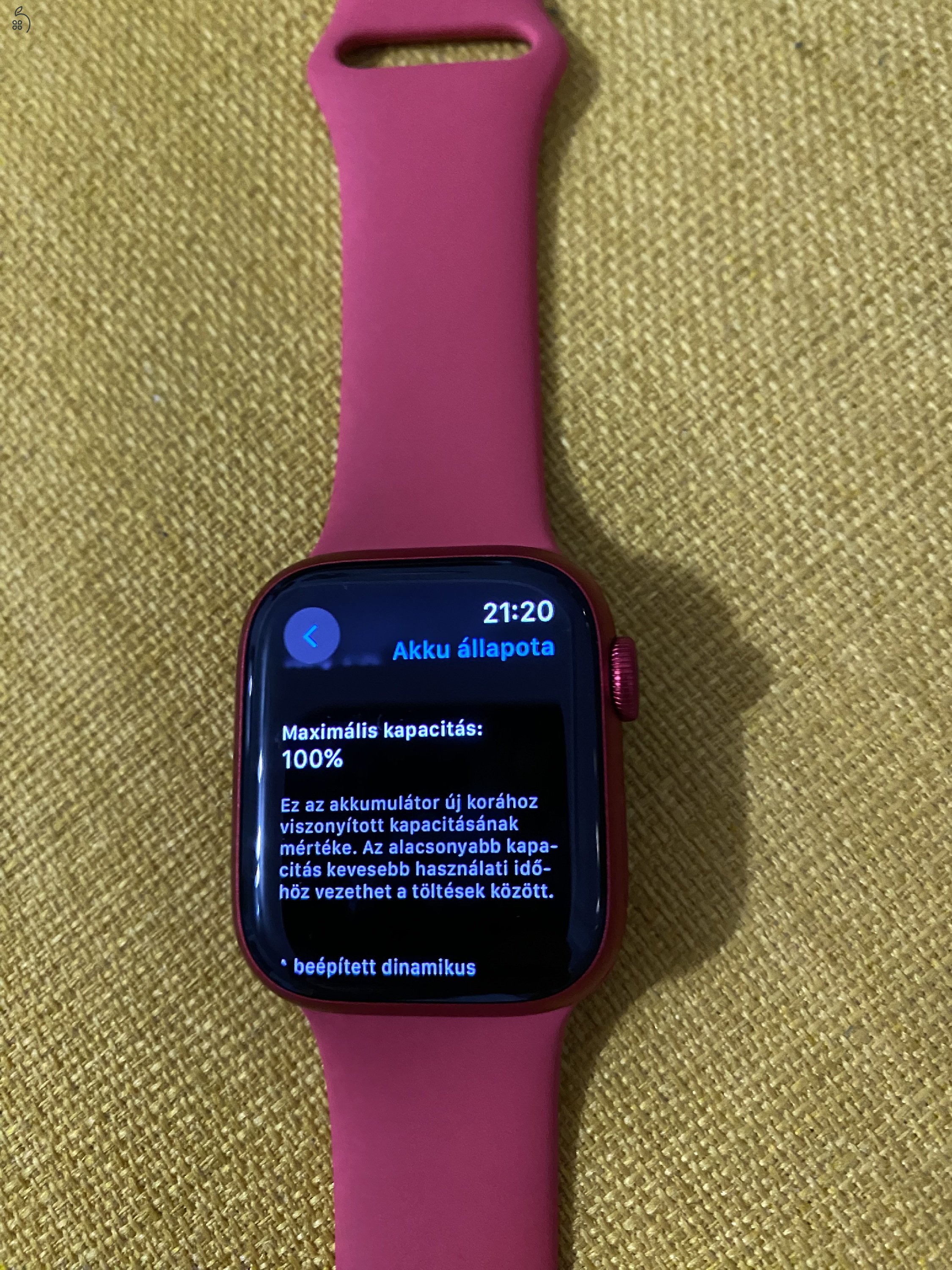 iWatch S9 Red 41mm