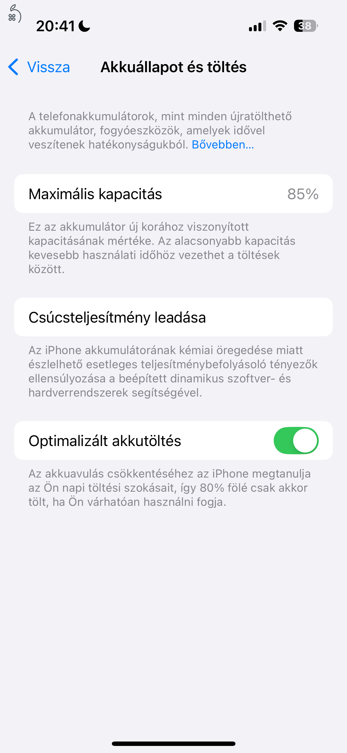 Iphone 14 pro független 128 gb 