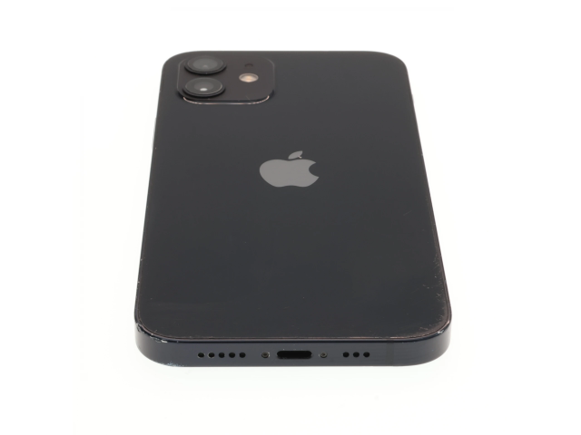 !! 1 ÉV GARANCIA !! Apple iPhone 12 128 GB Black 100%