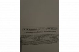 Újszerű csillagfény Macbook Air 15 M3 (256 Gb SDD)