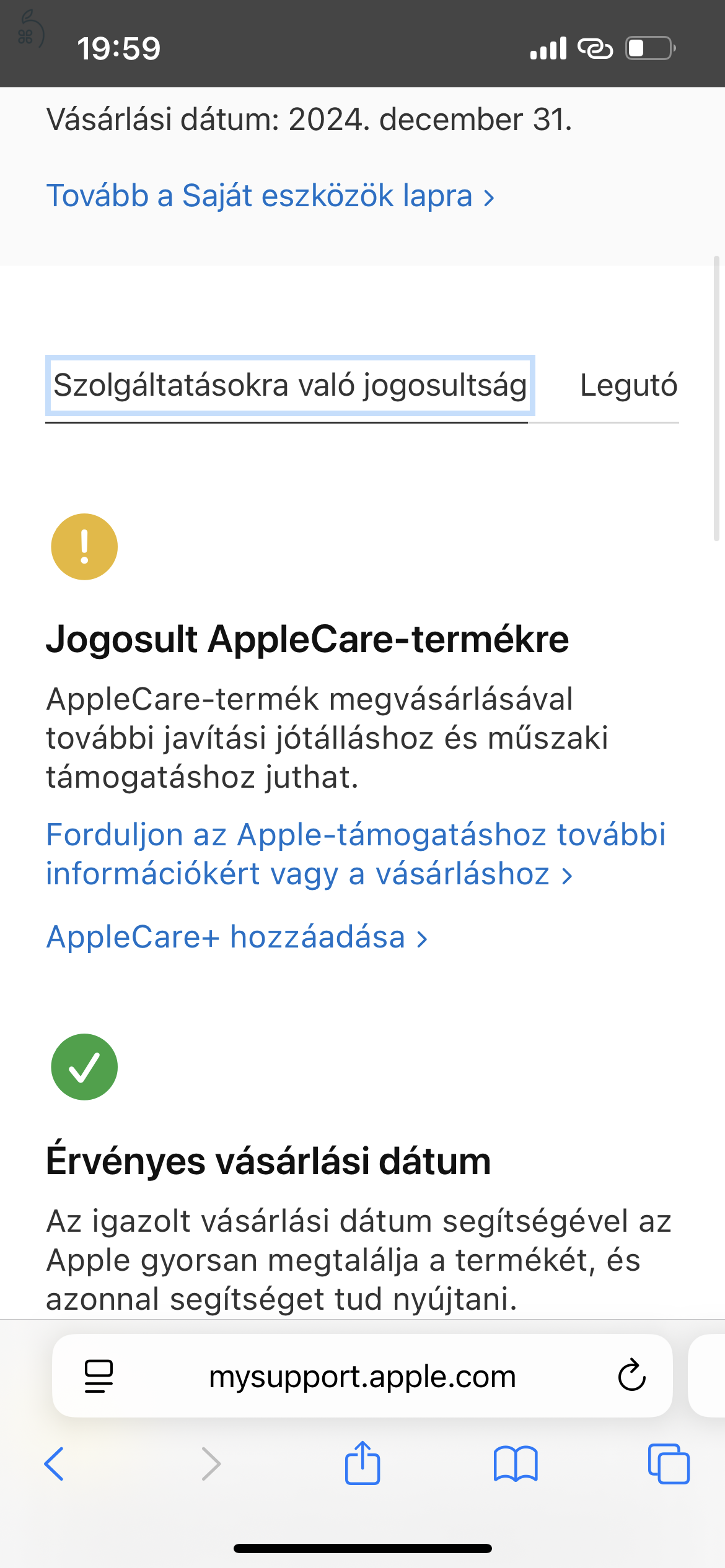 Újszerű csillagfény Macbook Air 15 M3 (256 Gb SDD)