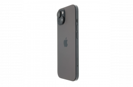 !! 1 ÉV GARANCIA !! Apple iPhone 15 128 GB Black 99%