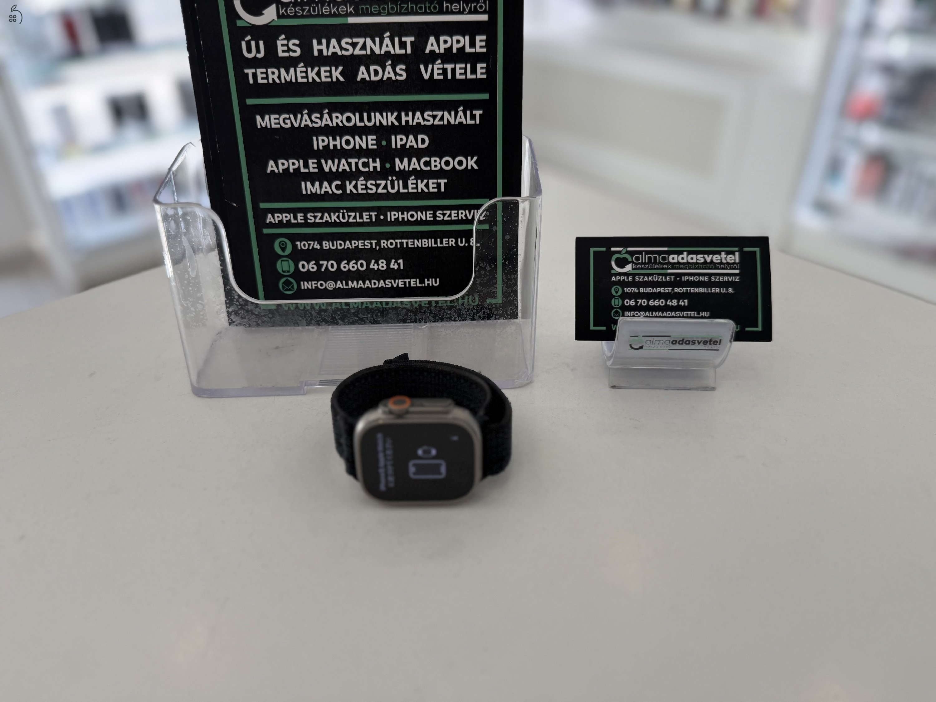 Apple Watch Ultra 2 49mm Újszerű/2025.08.17.Apple Gar./Akku 100%/p4293