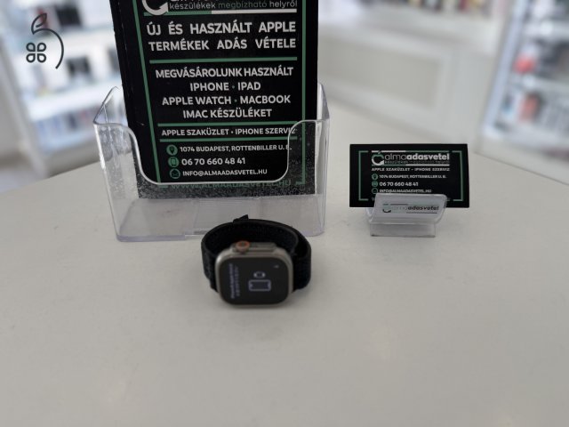 Apple Watch Ultra 2 49mm Újszerű/2025.08.17.Apple Gar./Akku 100%/p4293