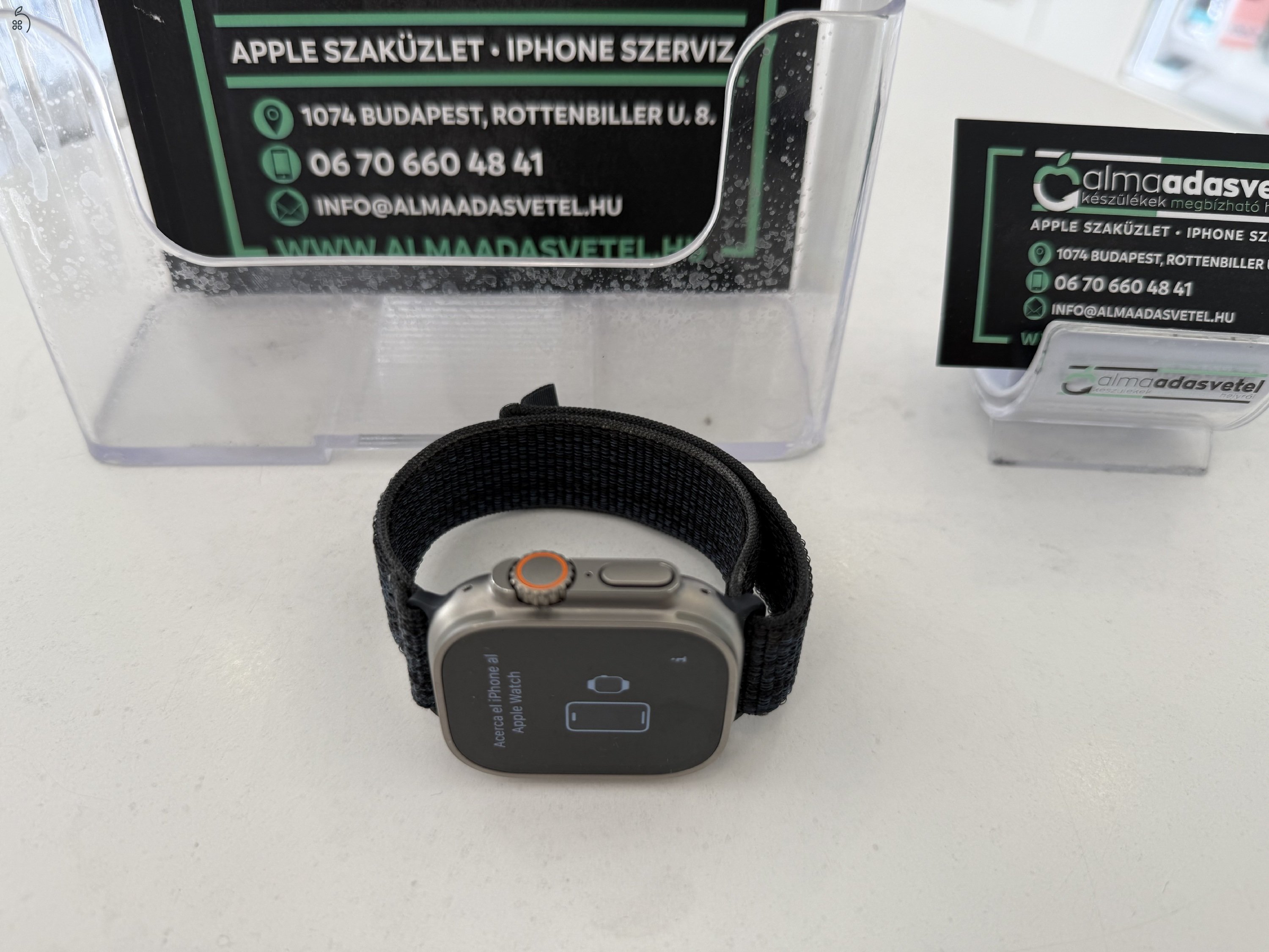Apple Watch Ultra 2 49mm Újszerű/2025.08.17.Apple Gar./Akku 100%/p4293