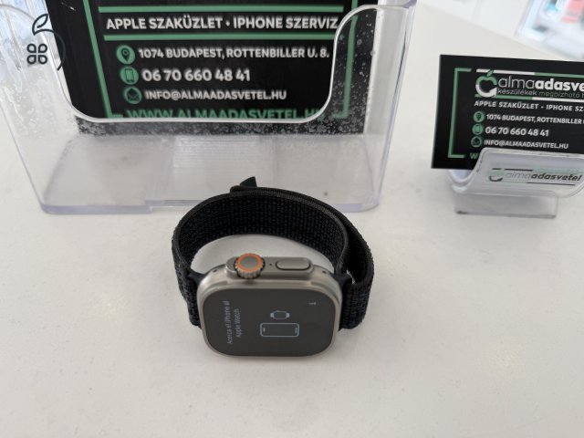 Apple Watch Ultra 2 49mm Újszerű/2025.08.17.Apple Gar./Akku 100%/p4293