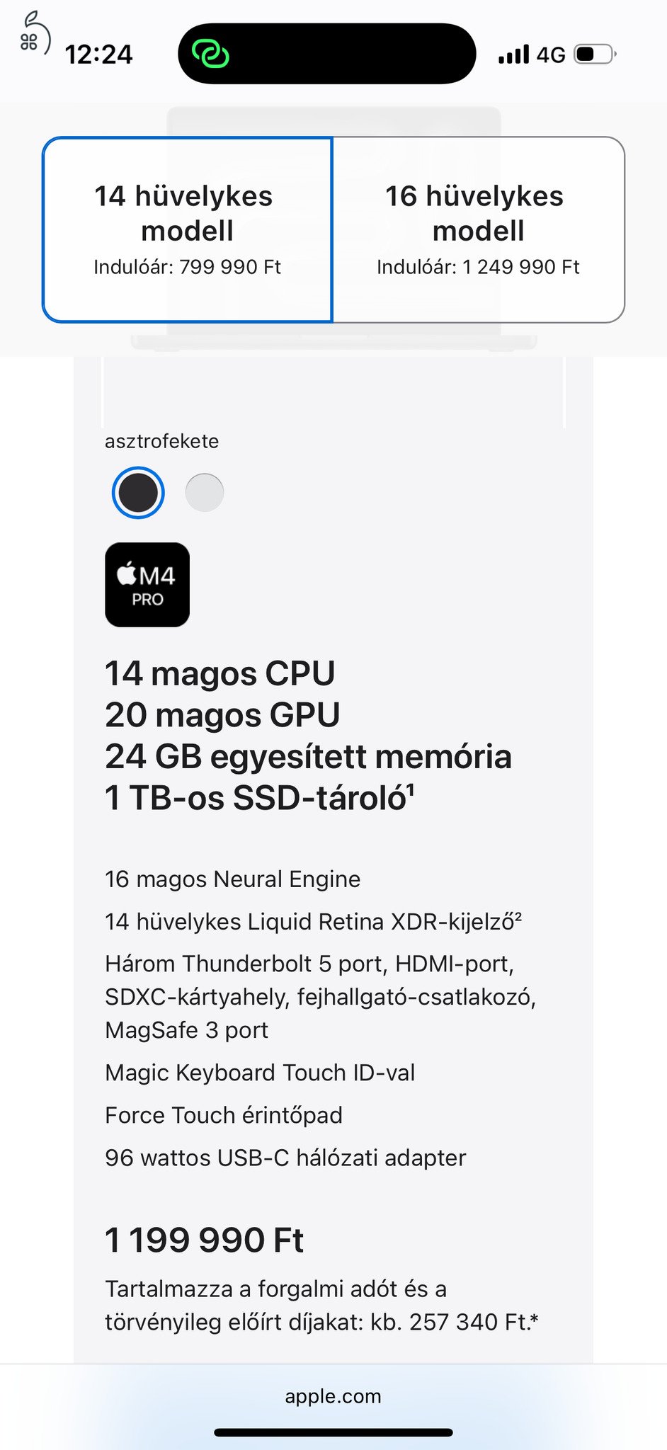 ÚJ !! MacBook Pro 14.2