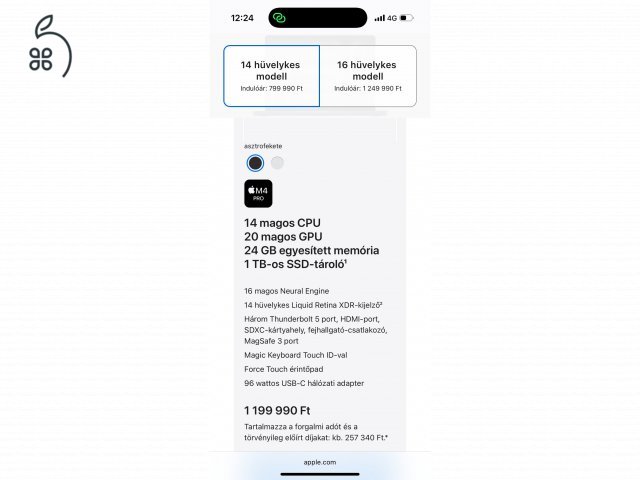 ÚJ !! MacBook Pro 14.2