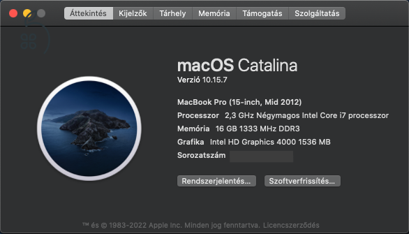 MacBook Pro mid-2012
