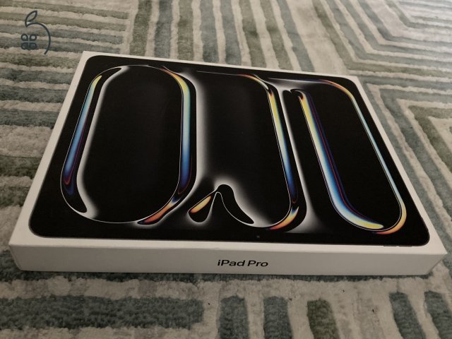 Vadonatúj iPad PRO 13” M4 CHIP 256GB WIFI, 1 év Apple garancia!