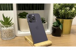  iPhone 14 Pro 128GB Lila, Független - Garancia, Számla 