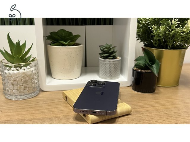  iPhone 14 Pro 128GB Lila, Független - Garancia, Számla 