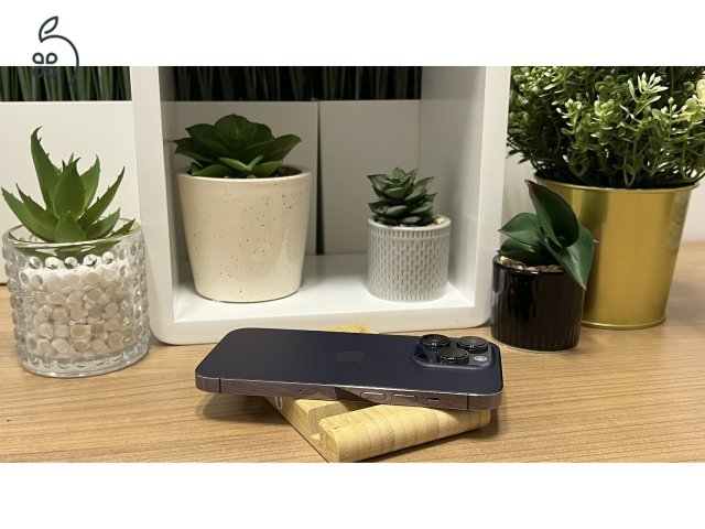  iPhone 14 Pro 128GB Lila, Független - Garancia, Számla 