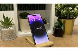  iPhone 14 Pro 128GB Lila, Független - Garancia, Számla 