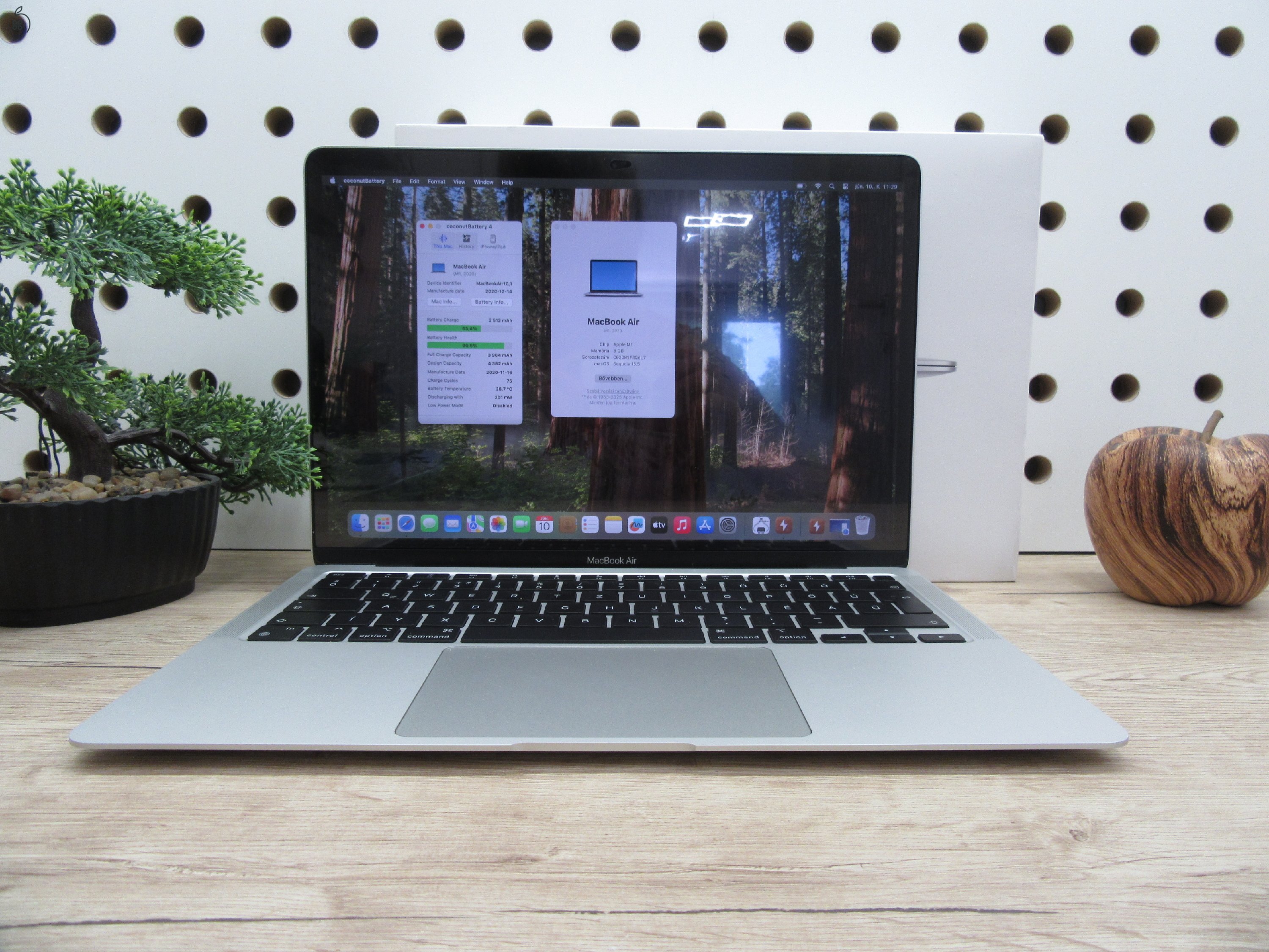 Apple Macbook Air 13 M1 - 2020 - Használt, karcmentes
