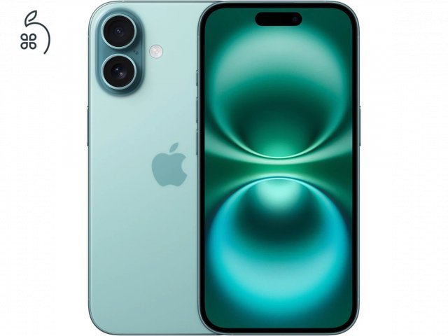 iPhone 16 128GB - (Récezöld) - Csak 1db!