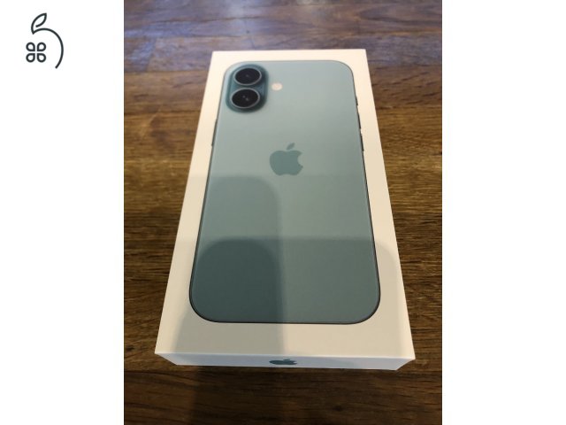 iPhone 16 128GB - (Récezöld) - Csak 1db!