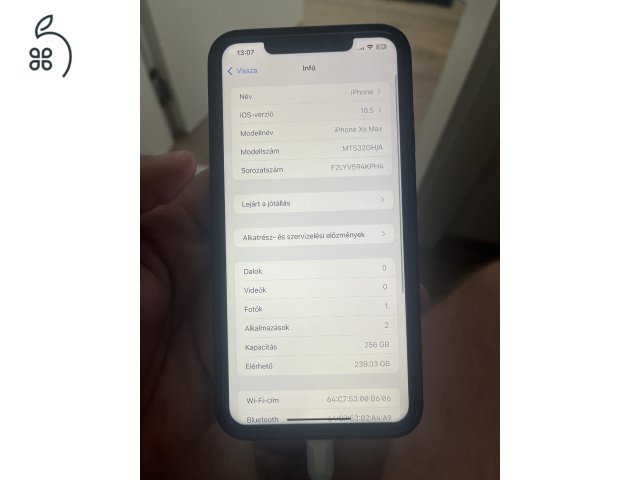 iPhone xs max 256GB