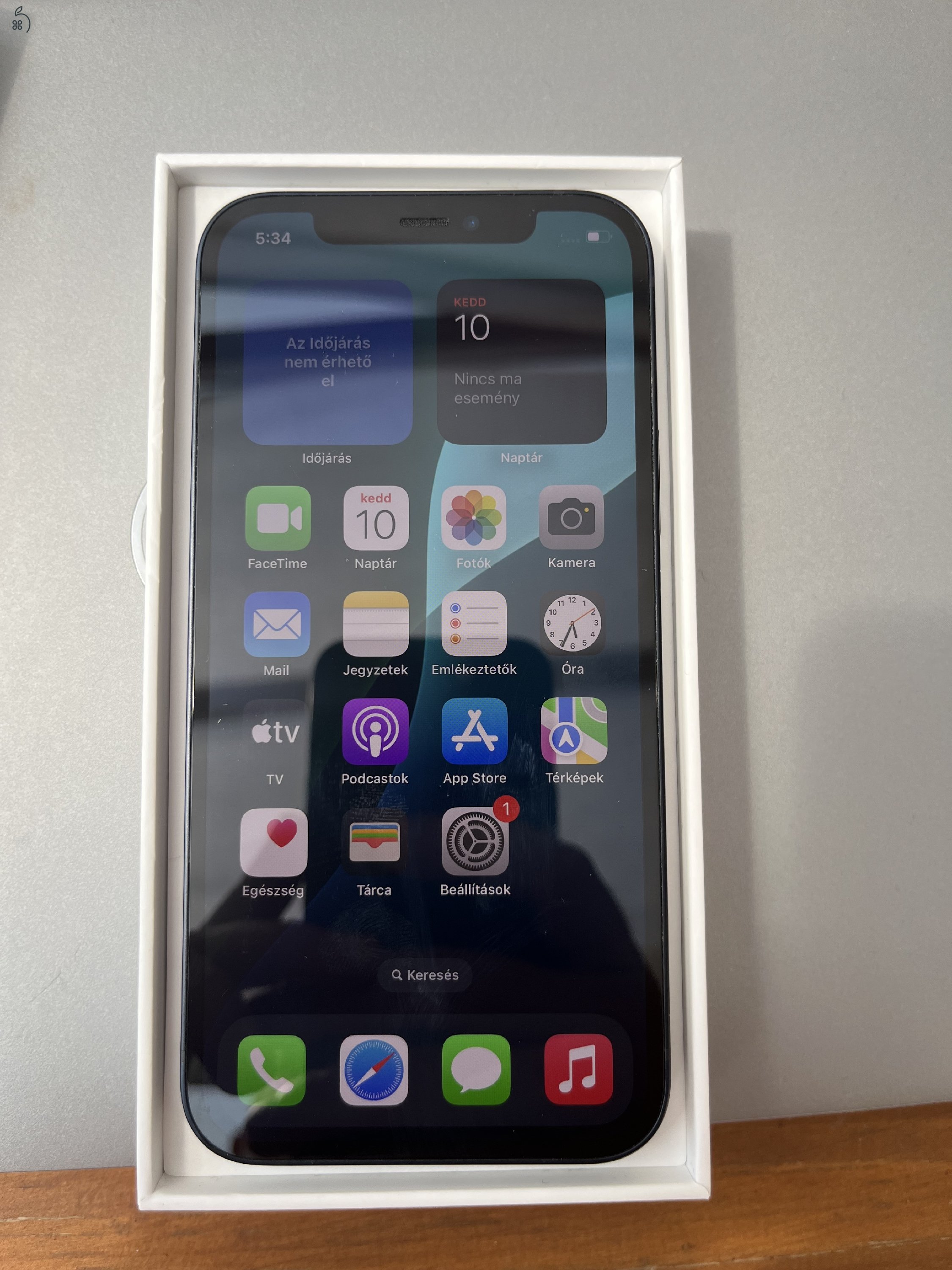 2 db iPhone 12 128GB független 86% akku