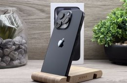Hibátlan iPhone 15 Pro Black Titanium 128GB 2 ÉV Garanciával Számlával