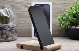 Hibátlan iPhone 15 Pro Black Titanium 128GB 2 ÉV Garanciával Számlával