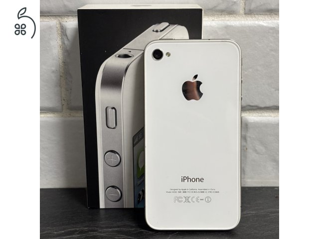 iPhone 4 White 8GB (Kártyafüggetlen)